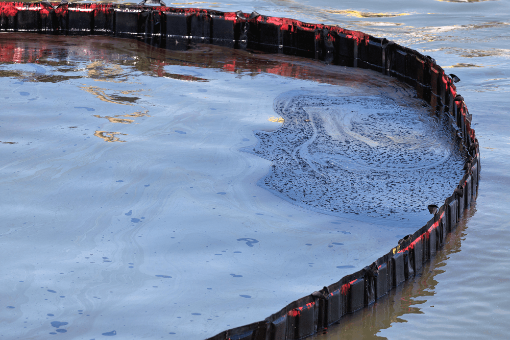 Hydrocarbon spill containment — Industrial